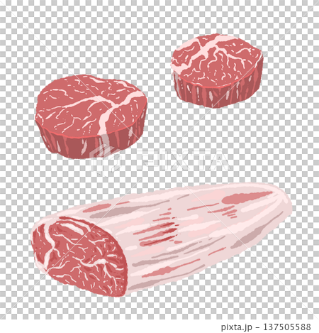 和牛ヒレ肉・シャトーブリアンのセット 137505588