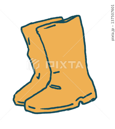 Rubber boots retro garden footwear Rubber boots retro garden footwear 137507601