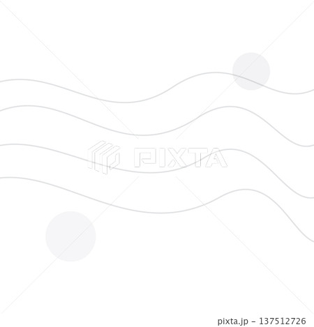 Simple white background with thin gray wave lines and subtle translucent circles, creating a flowing and calming abstract linear visual. Simple white background with thin gray wave lines and subtle translucent circles, creating a flowing and calming abstract linear visual. 137512726