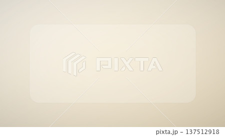 Soft glowing rectangle centered on light beige background, emitting warmth and subtle illumination, evoking minimal design and modern digital interface. Soft glowing rectangle centered on light beige background, emitting warmth and subtle illumination, evoking minimal design and modern digital interface. 137512918