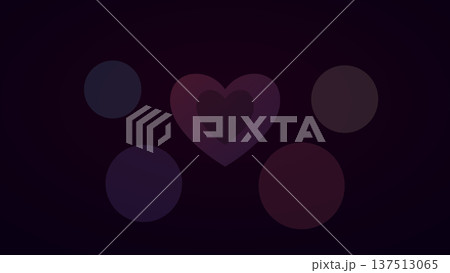 Faint multicolored circular and heart shapes float against a dark backdrop, forming soft playful abstract composition evoking emotion depth and gentle rhythm. Faint multicolored circular and heart shapes float against a dark backdrop, forming soft playful abstract composition evoking emotion depth and gentle rhythm. 137513065