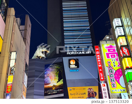 歌舞伎町に出現したゴジラ 歌舞伎町に出現したゴジラ 137513320