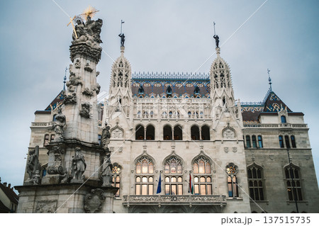 Matthias Church Budapest Colorful Tiled Roof 137515735