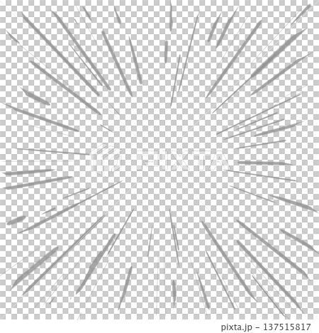 A manga-style background with concentrated lines that are often used in manga A manga-style background with concentrated lines that are often used in manga 137515817