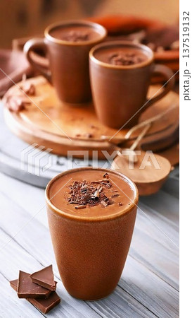 午後の贅沢ホットチョコレート 137519132