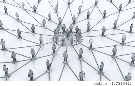 人型アイコンのネットワーク 137519413