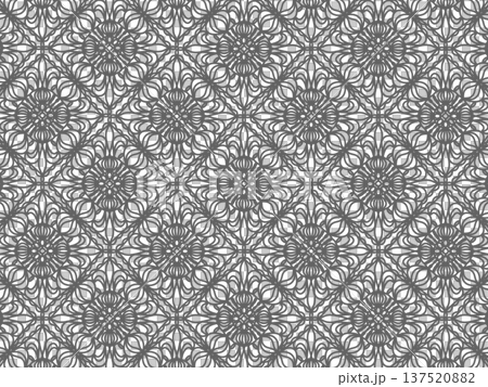 An elegant background illustration resembling hand-knitted lace 137520882