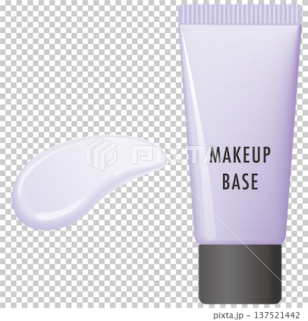 紫色妝前乳與質地試色 137521442