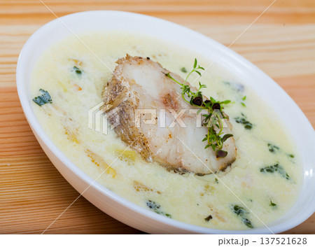 Scottish soup Cullen skink Scottish soup Cullen skink 137521628