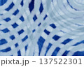 イラスト素材：紺の背景に白色の放物線模様 137522301