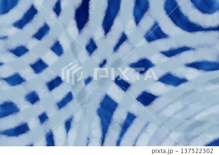 イラスト素材：紺の背景に白色の放物線模様 137522302