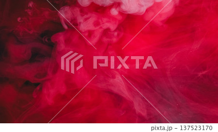 Fume ink. Paint fog drop. Defocused red pink purple color glitter haze texture shimmer splash cloud underwater dye on abstract background. Fume ink. Paint fog drop. Defocused red pink purple color glitter haze texture shimmer splash cloud underwater dye on abstract background. 137523170