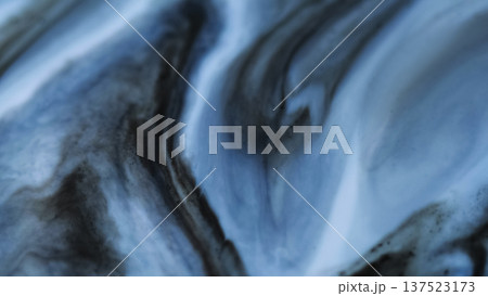 Blur marble paint. Flow texture. Blue purple color splash water pigment dye fluid bright acrylic liquid spill on abstract background. Blur marble paint. Flow texture. Blue purple color splash water pigment dye fluid bright acrylic liquid spill on abstract background. 137523173