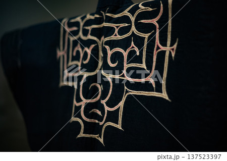 アイヌ紋様　アイヌ　文化　北海道　先住民　伝統　文化　歴史　民族　マーク　文様　紋章　 137523397