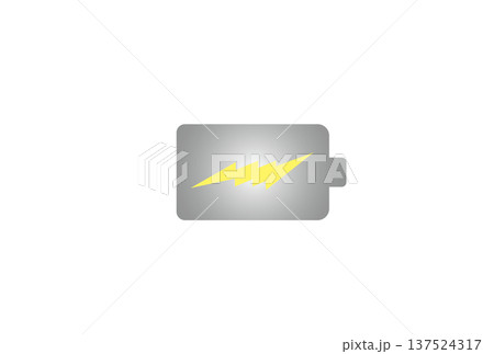 充電されているイメージの電池のイラスト 137524317