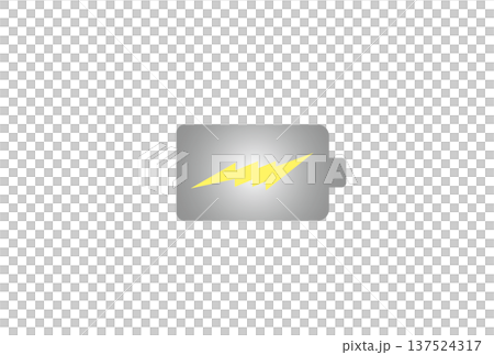 充電されているイメージの電池のイラスト 137524317