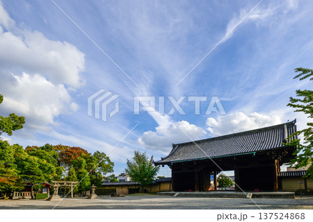 東寺 蒼天の南大門 東寺 蒼天の南大門 137524868