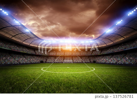 The stadium 137526781