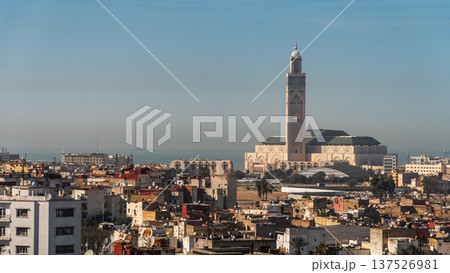 Urban Skyline of Casablanca 137526981