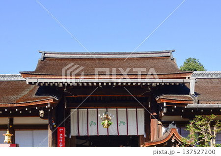 上賀茂神社(賀茂別雷神社)中門 上賀茂神社(賀茂別雷神社)中門 137527200