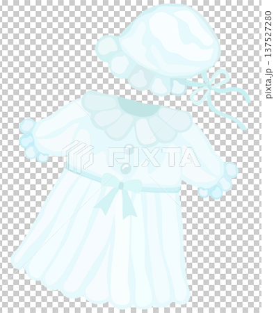 嬰兒慶典服裝插圖向量素材 嬰兒慶典服裝插圖向量素材 137527280