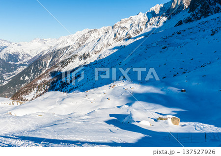Winter impression from Chamonix de Mont Blanc Winter impression from Chamonix de Mont Blanc 137527926