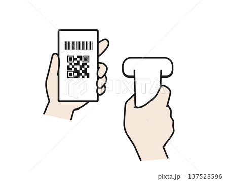 バーコード決済 137528596