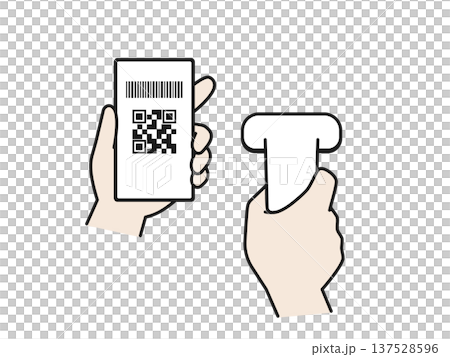 バーコード決済 137528596