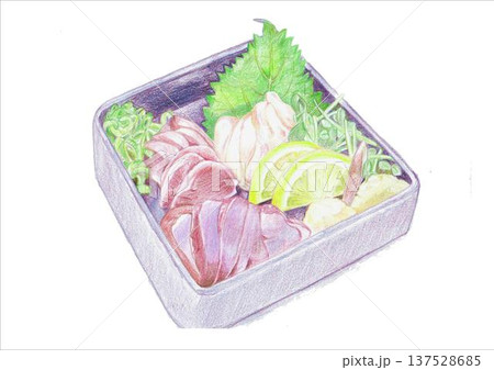 鳥刺しイラスト 137528685