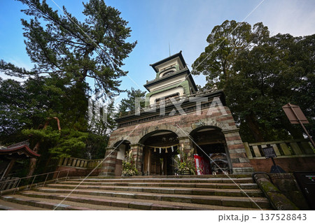 尾山神社の冬景色 尾山神社の冬景色 137528843