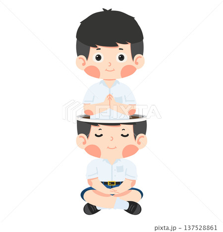 Pure Mind Within Young Student 137528861