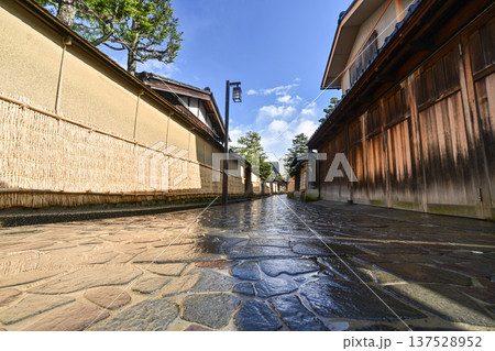 雪景色が美しい長町武家屋敷跡 137528952