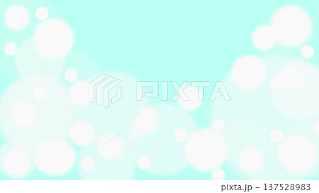 さわやか色のシャボン玉背景 137528983