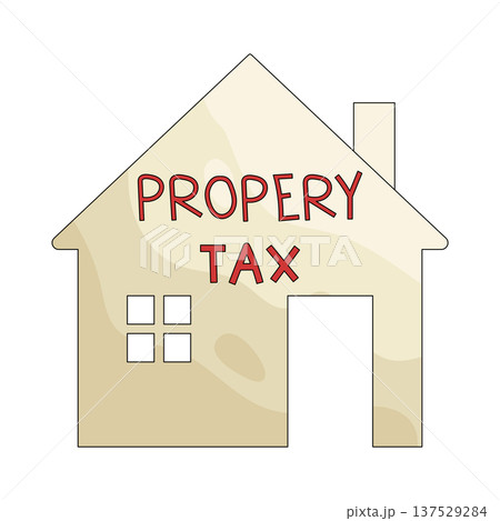 Illustration of Property tax 137529284
