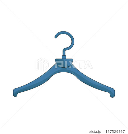Illustration of hanger Illustration of hanger 137529367