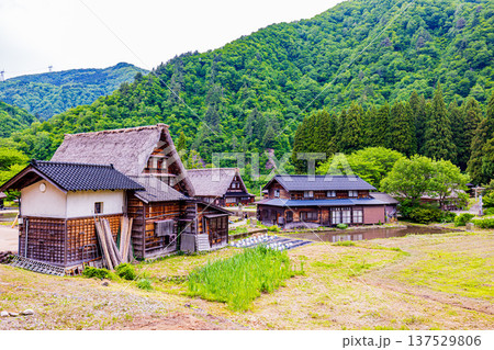 五箇山 菅沼集落の風景 五箇山 菅沼集落の風景 137529806