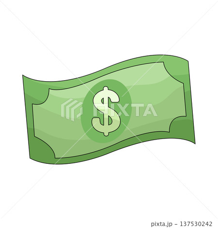 Illustration of Dollar money Illustration of Dollar money 137530242