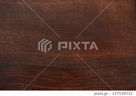 Brown wooden background with subtle grain, rustic wood texture with copy space 137530532