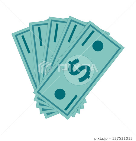 bundle of banknotes 137531013