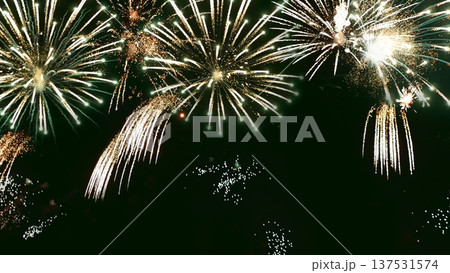 Green Firework celebrate anniversary happy new year 2024, 4th of july holiday festival. Green firework in night time celebrate national holiday. Countdown to new year 2025 festival party time event Green Firework celebrate anniversary happy new year 2024, 4th of july holiday festival. Green firework in night time celebrate national holiday. Countdown to new year 2025 festival party time event 137531574