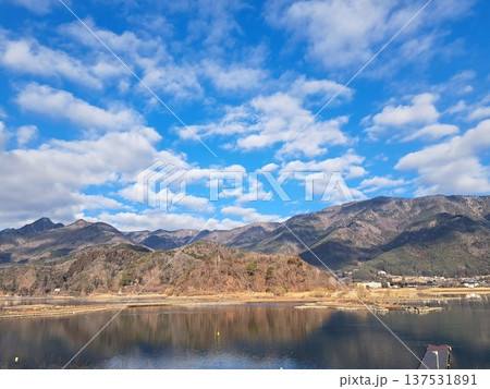 河口湖 うの島 河口湖 うの島 137531891