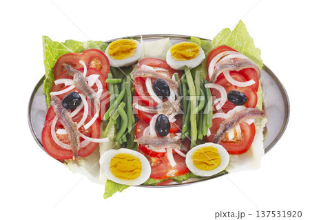 mixed salad in studio mixed salad in studio 137531920