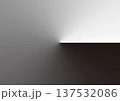 抽象的な図形のアブストラクト素材、モノクロのグラデーションアブストラクト、イラスト素材 137532086