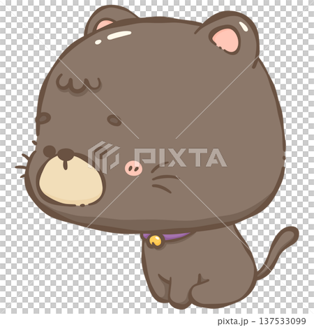 Little black cat  137533099