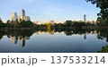 city park with reflection 137533214
