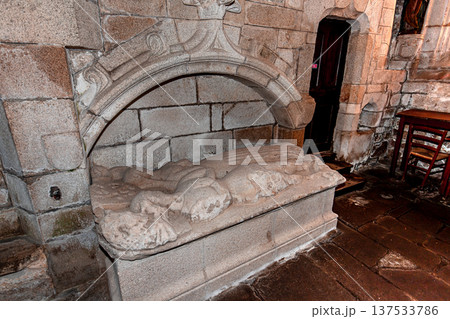 Parish close church of Guengat, finistere, brittany, france Parish close church of Guengat, finistere, brittany, france 137533786