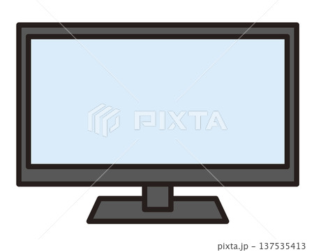 液晶モニターのイラスト 液晶モニターのイラスト 137535413