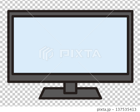 液晶モニターのイラスト 液晶モニターのイラスト 137535413
