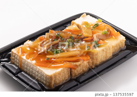 厚揚げ タケノコあんかけ 厚揚げ タケノコあんかけ 137535597