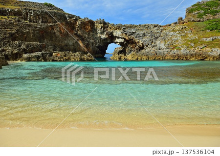 小笠原諸島 南島扇池 小笠原諸島 南島扇池 137536104